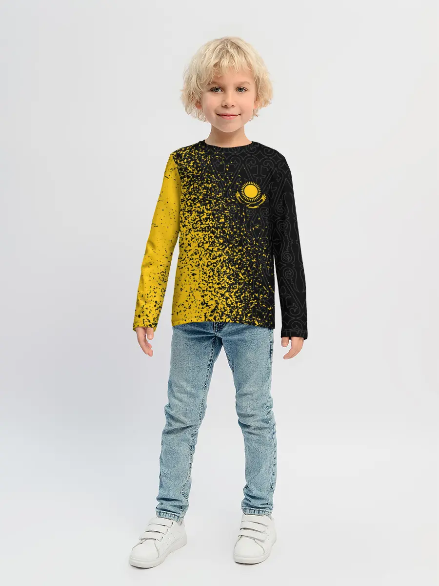 Детский лонгслив / КАЗАХСТАН / KAZAKHSTAN