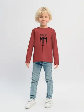 Детский лонгслив / Marilyn Manson