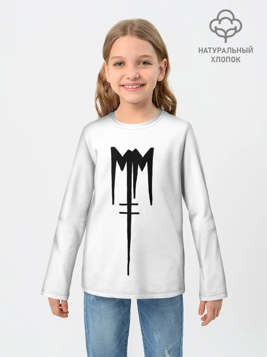 Детский лонгслив / Marilyn Manson