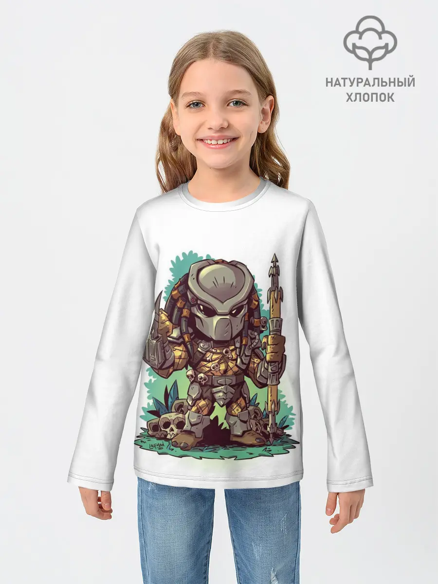 Детский лонгслив / ХИЩНИК | PREDATOR