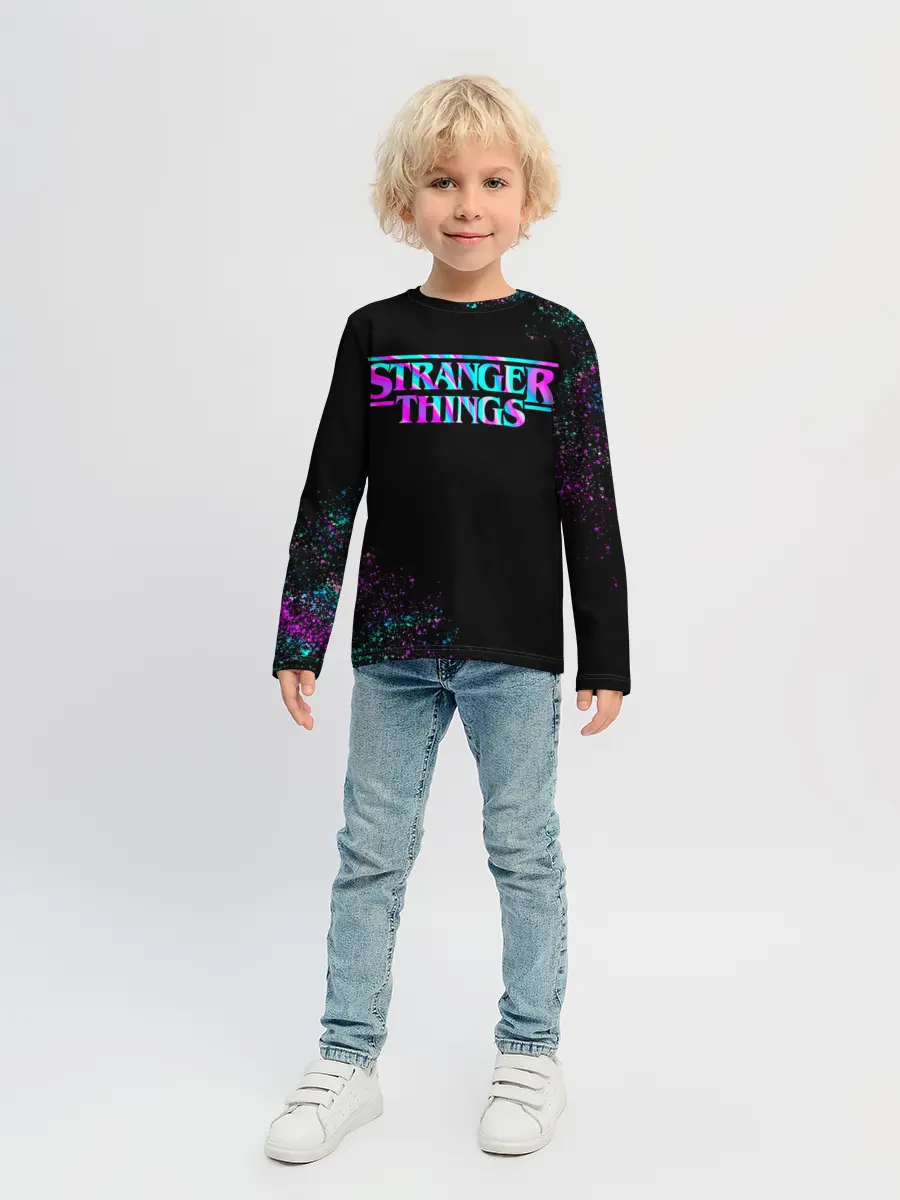 Детский лонгслив / Очень странные дела