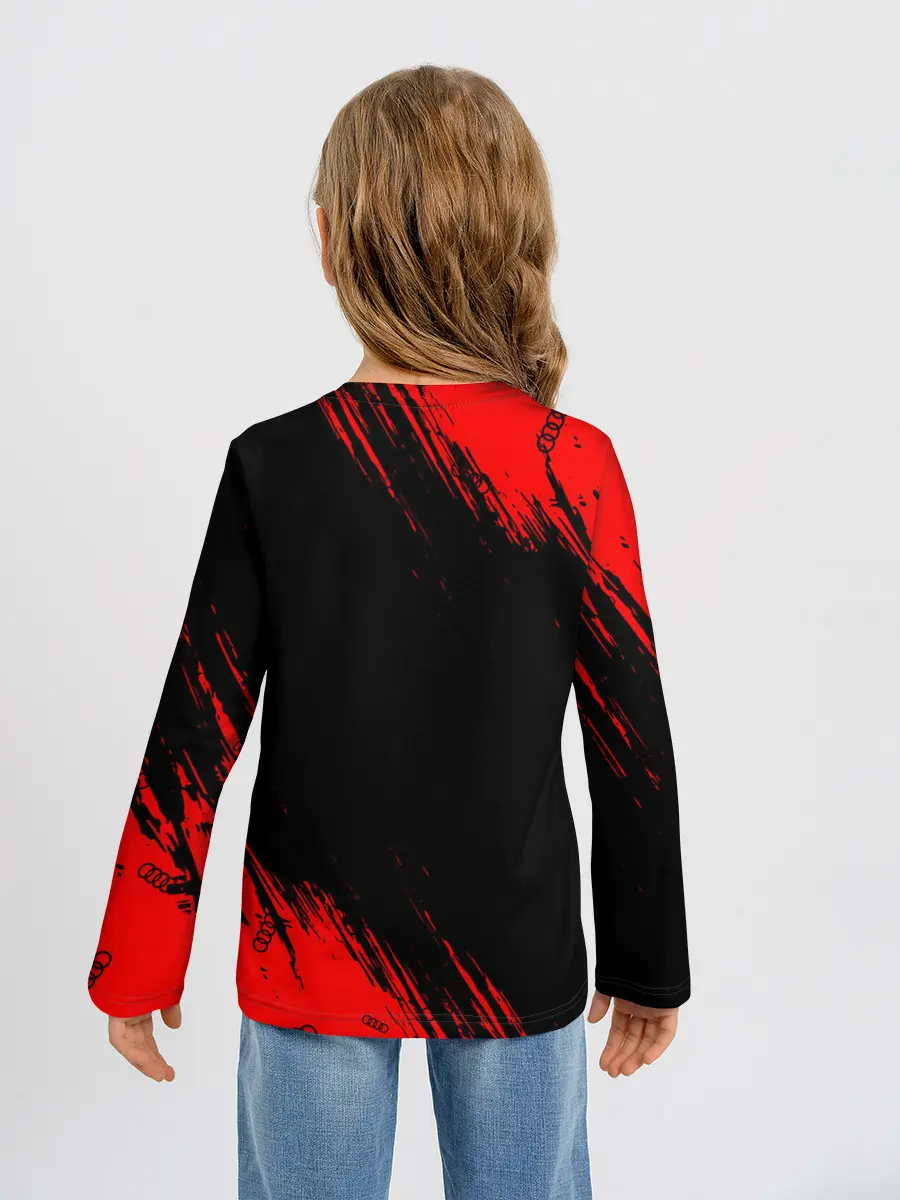 Детский лонгслив / AUDI / АУДИ