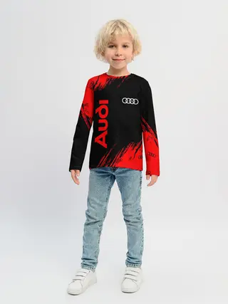 Детский лонгслив / AUDI / АУДИ