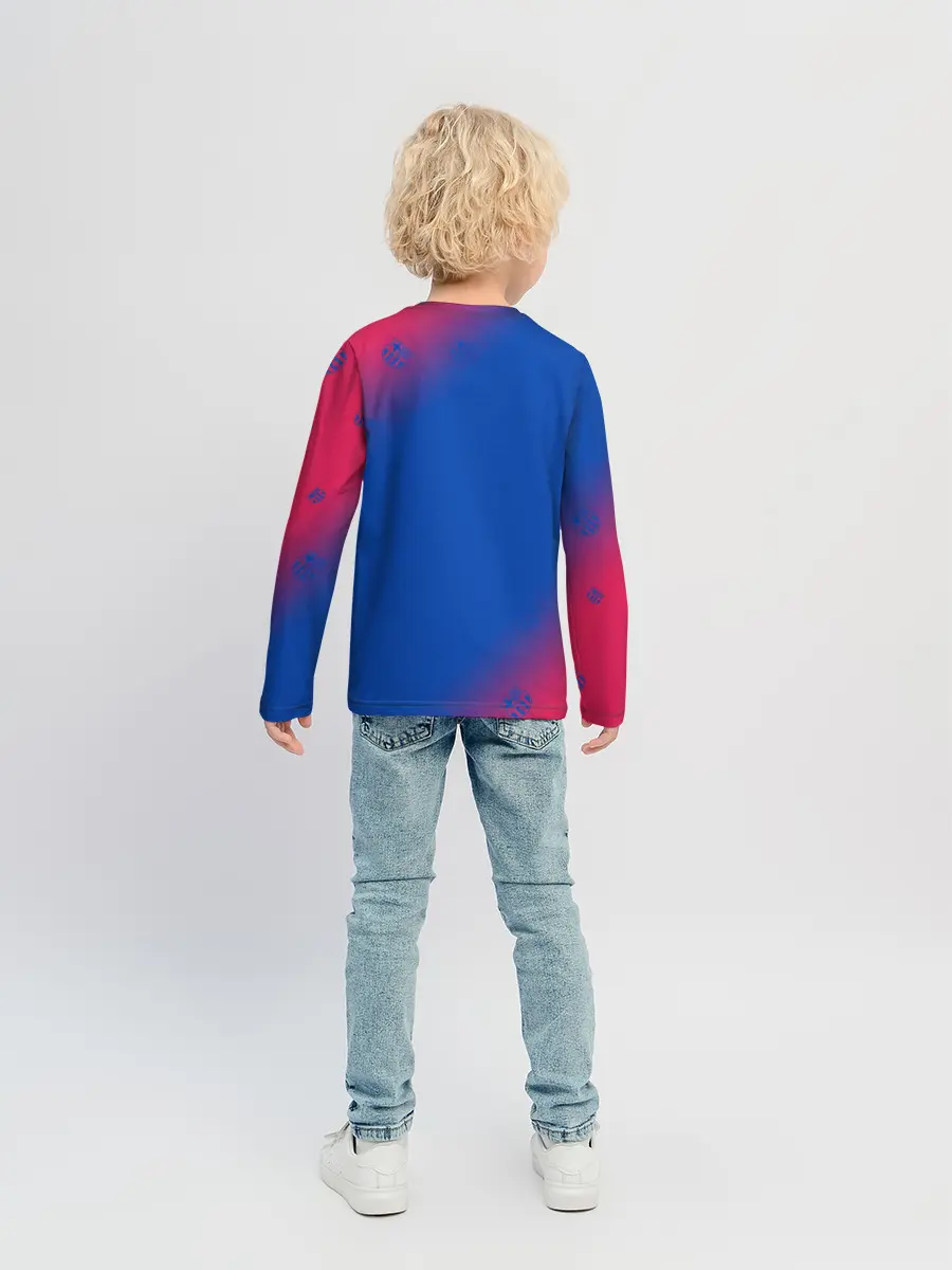 Детский лонгслив / BARCELONA / БАРСЕЛОНА