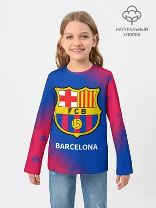 Детский лонгслив / BARCELONA / БАРСЕЛОНА
