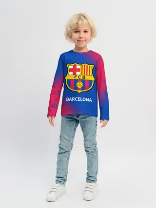 Детский лонгслив / BARCELONA / БАРСЕЛОНА