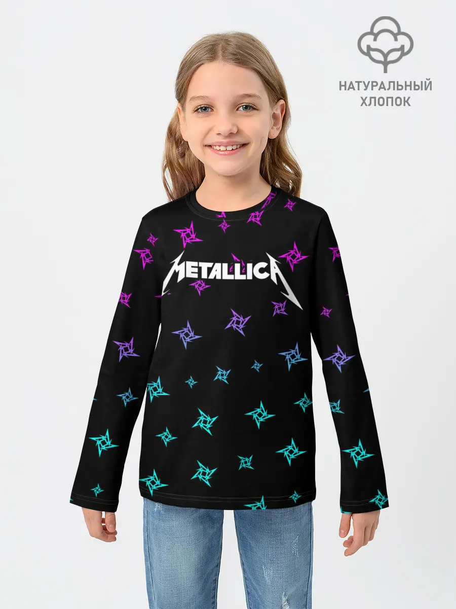 Детский лонгслив / METALLICA / МЕТАЛЛИКА