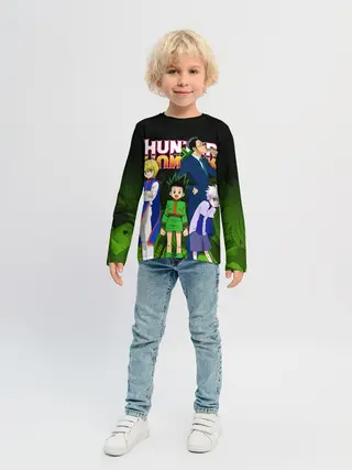Детский лонгслив / Хантер много героев