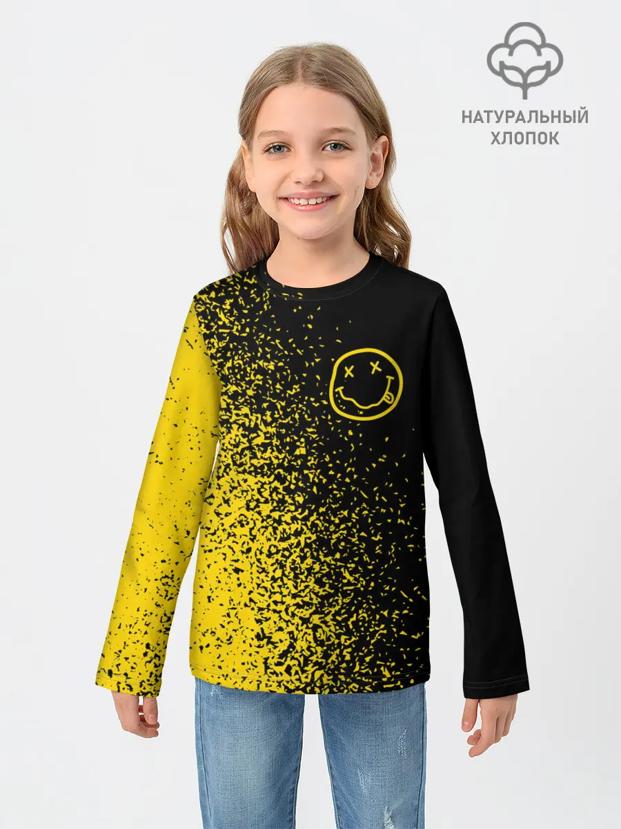 Детский лонгслив / NIRVANA / НИРВАНА