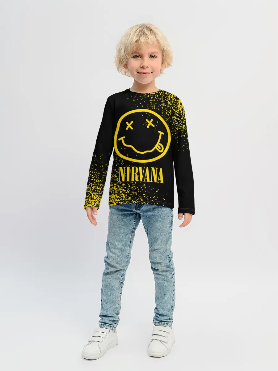 Детский лонгслив / NIRVANA / НИРВАНА