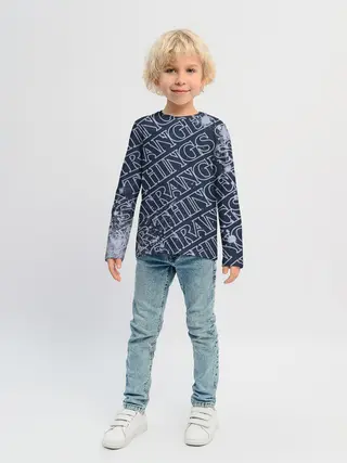 Детский лонгслив / ОЧЕНЬ СТРАННЫЕ ДЕЛА / STRANGER