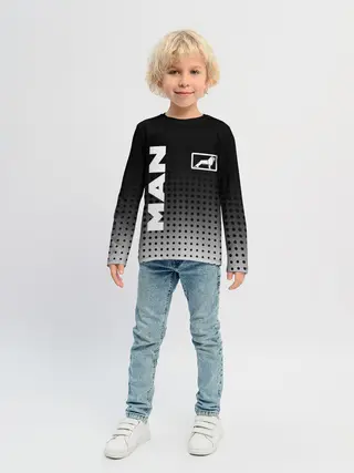 Детский лонгслив / MAN