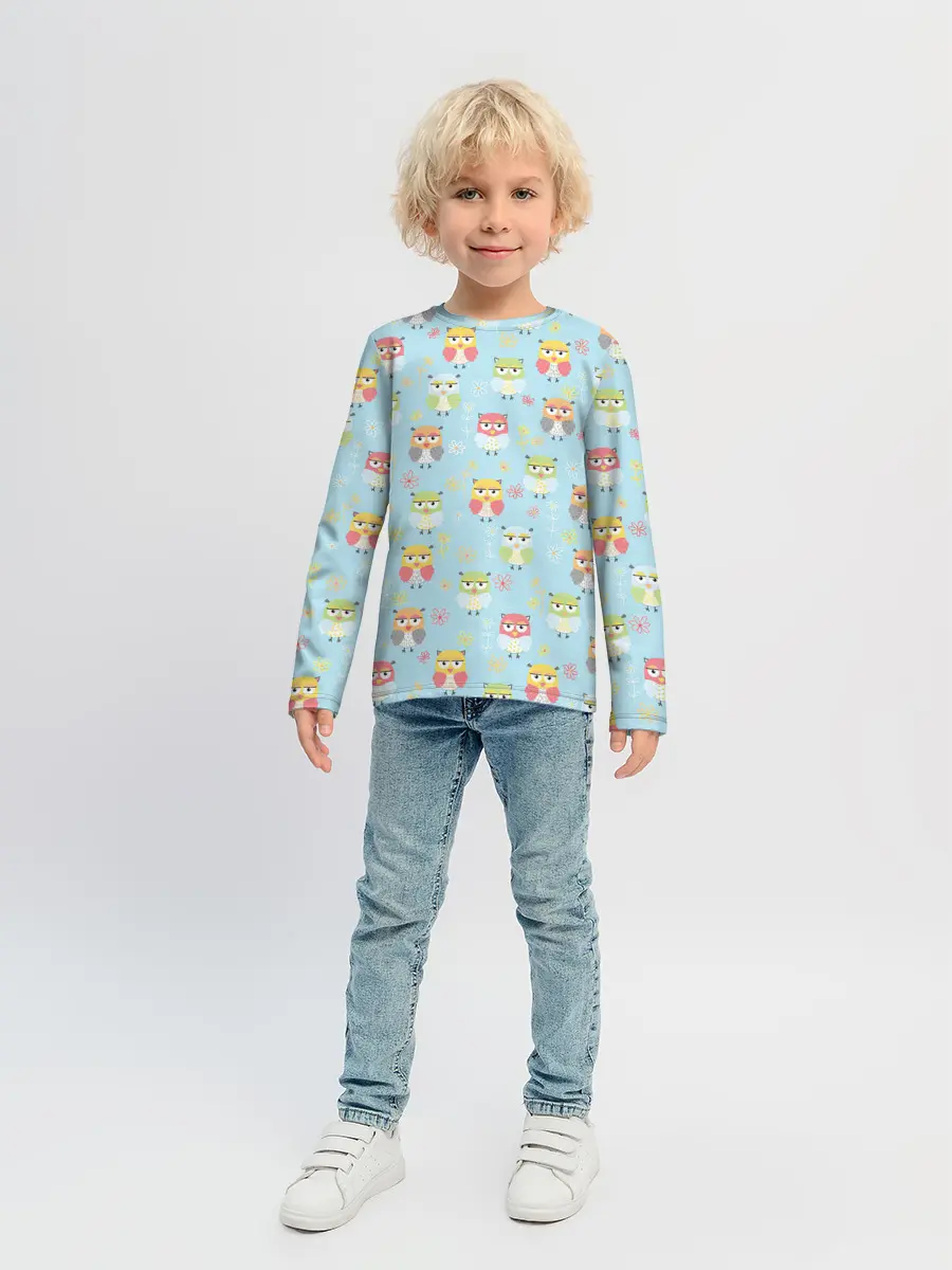 Детский лонгслив / Совята