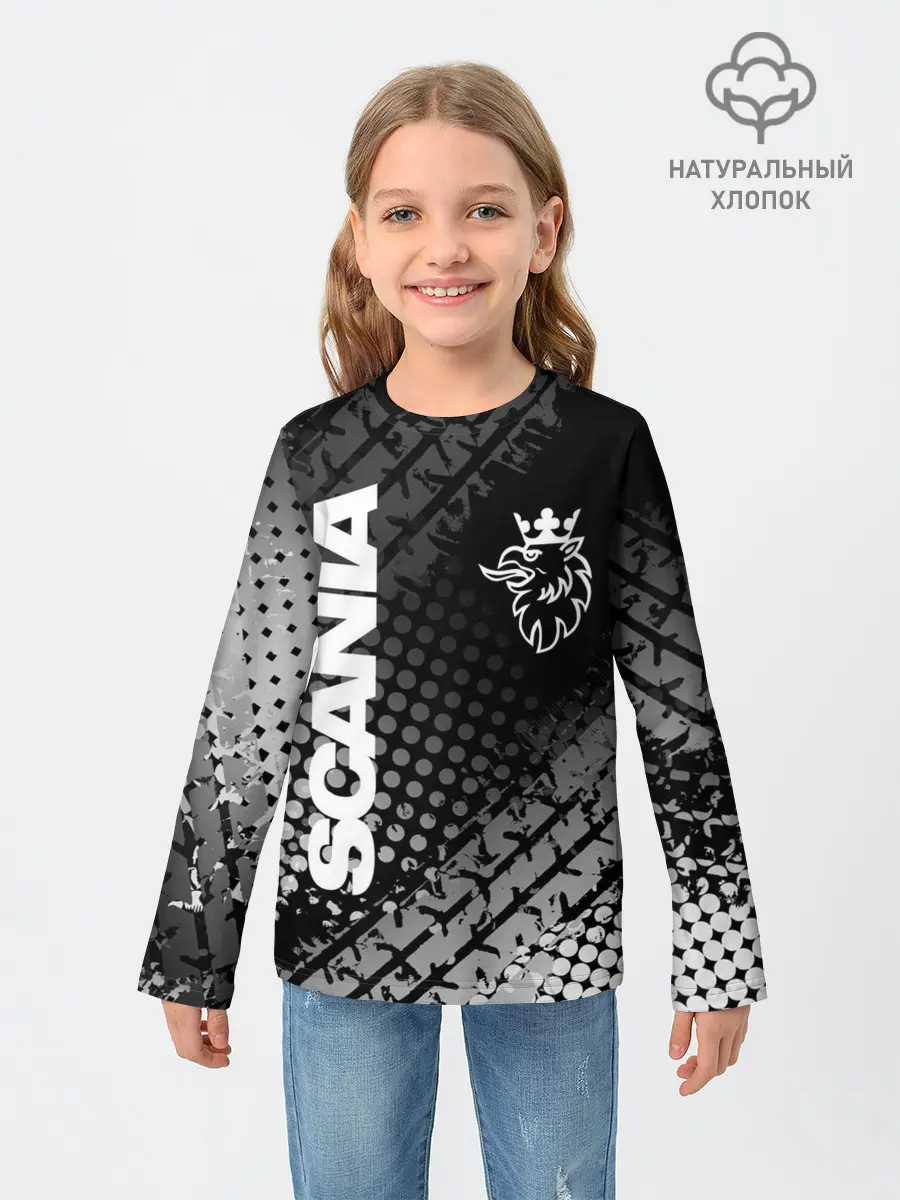 Детский лонгслив / Scania