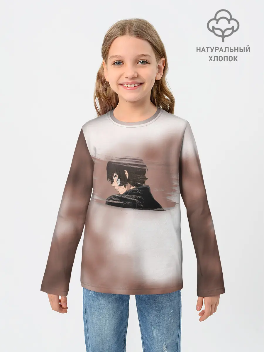 Детский лонгслив / Дазай Осаму