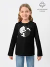 Детский лонгслив / Коты Инь Янь