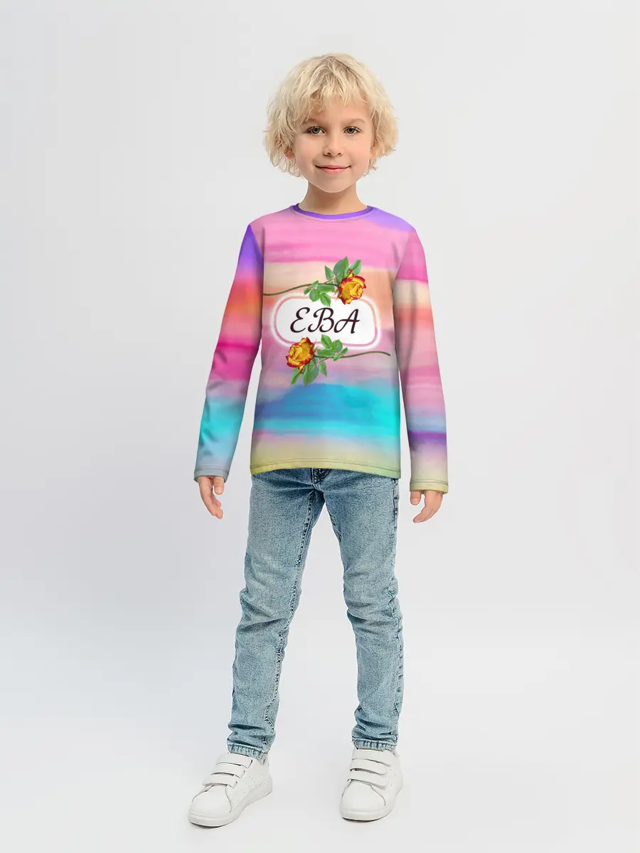 Детский лонгслив / Ева