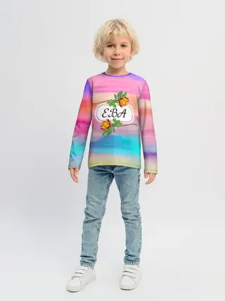 Детский лонгслив / Ева
