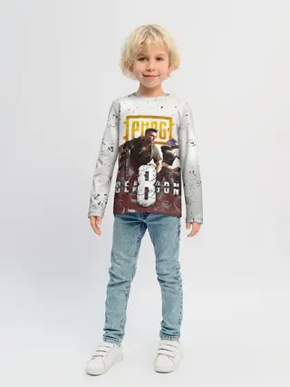 Детский лонгслив / PUBG 8 SEASON