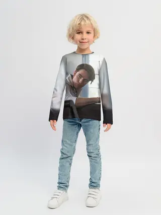 Детский лонгслив / Роберт Паттинсон