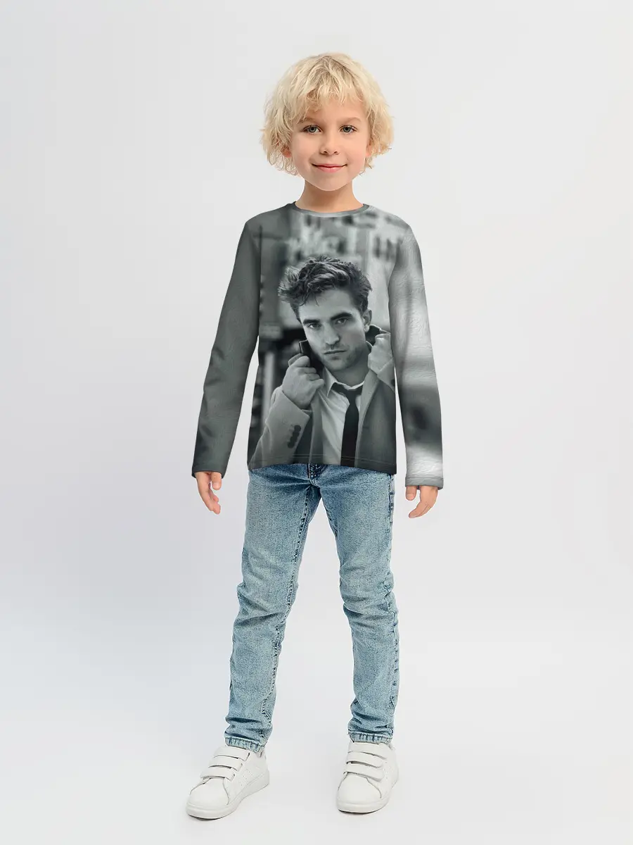 Детский лонгслив / Роберт Паттинсон