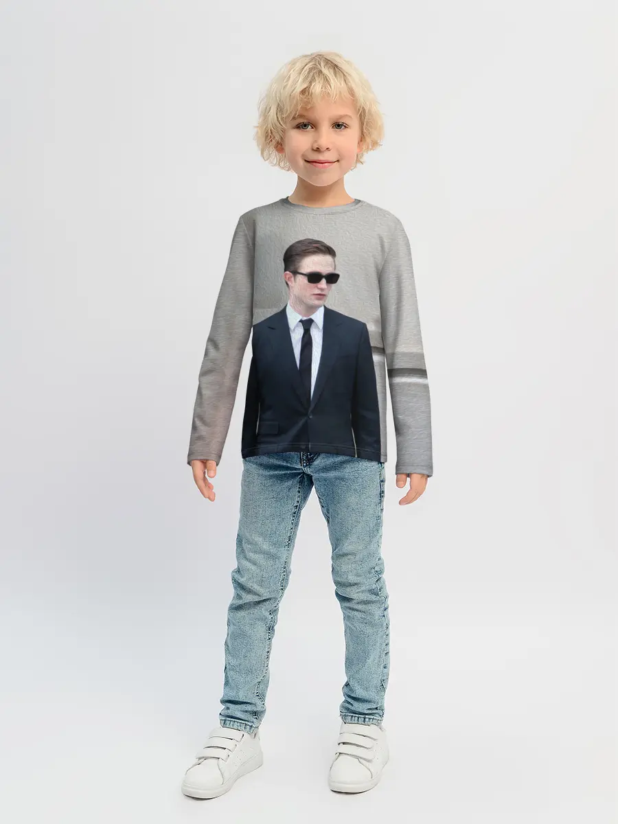 Детский лонгслив / Роберт Паттинсон