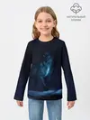 Детский лонгслив / Зимний волк