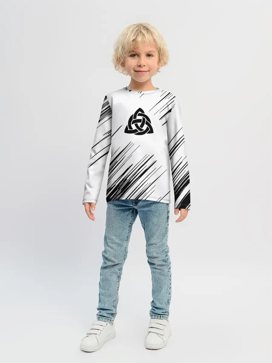 Детский лонгслив / Символика Скандинавов