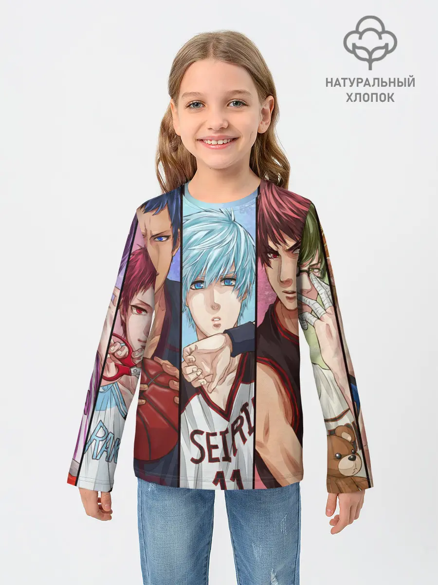 Детский лонгслив / Kurokos Basketball