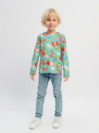 Детский лонгслив / Яркое лето