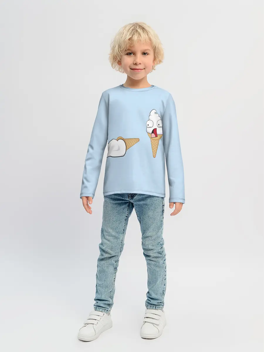 Детский лонгслив / ааа рожок