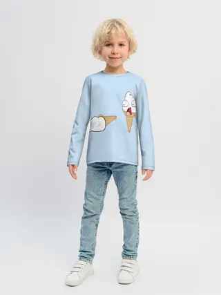 Детский лонгслив / ааа рожок