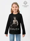 Детский лонгслив / Чак Норис