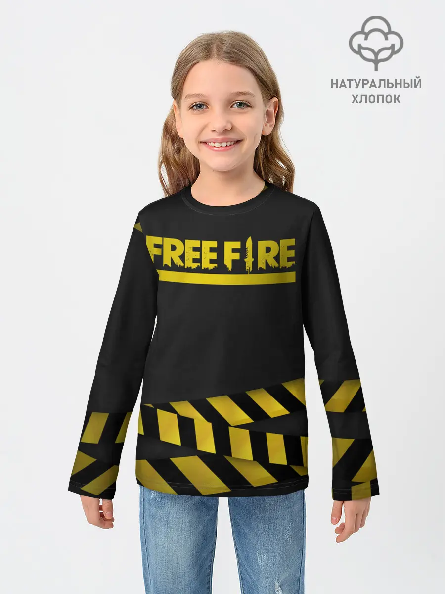 Детский лонгслив / Free Fire