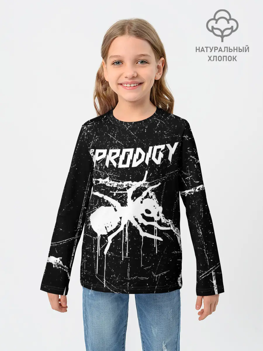 Детский лонгслив / THE PRODIGY.