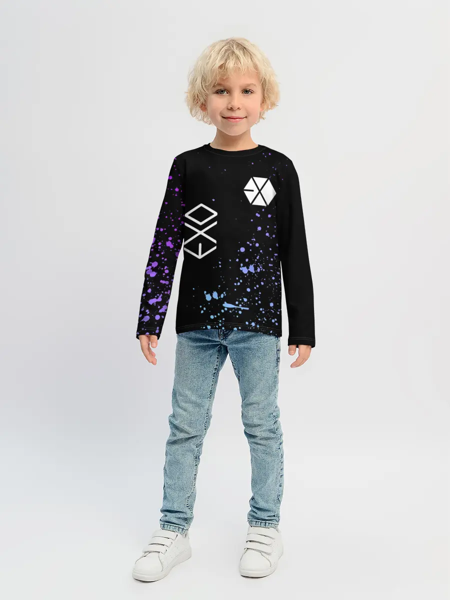 Детский лонгслив / EXO BAND.