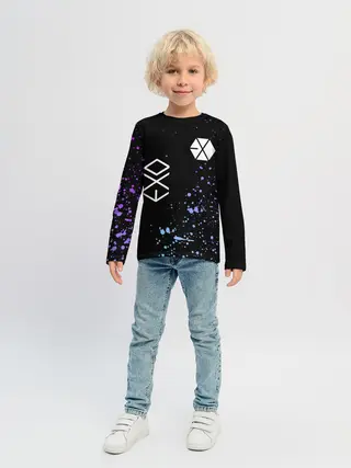 Детский лонгслив / EXO BAND.