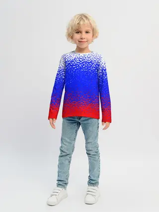 Детский лонгслив / Текстура.