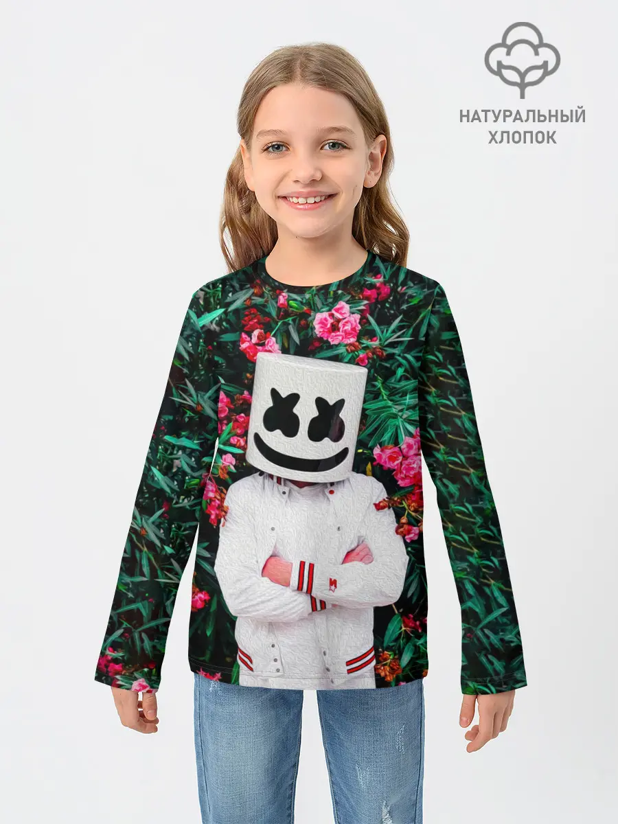 Детский лонгслив / MARSHMELLO ROSES
