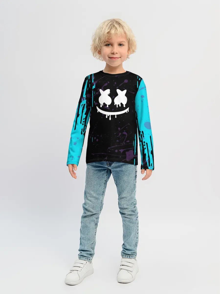 Детский лонгслив / FORTNITE MARSHMELLO.