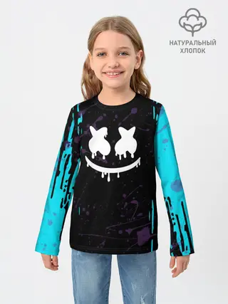 Детский лонгслив / FORTNITE MARSHMELLO.