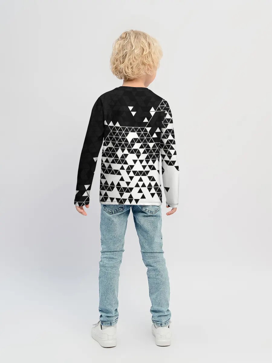 Детский лонгслив / Векторные фигуры