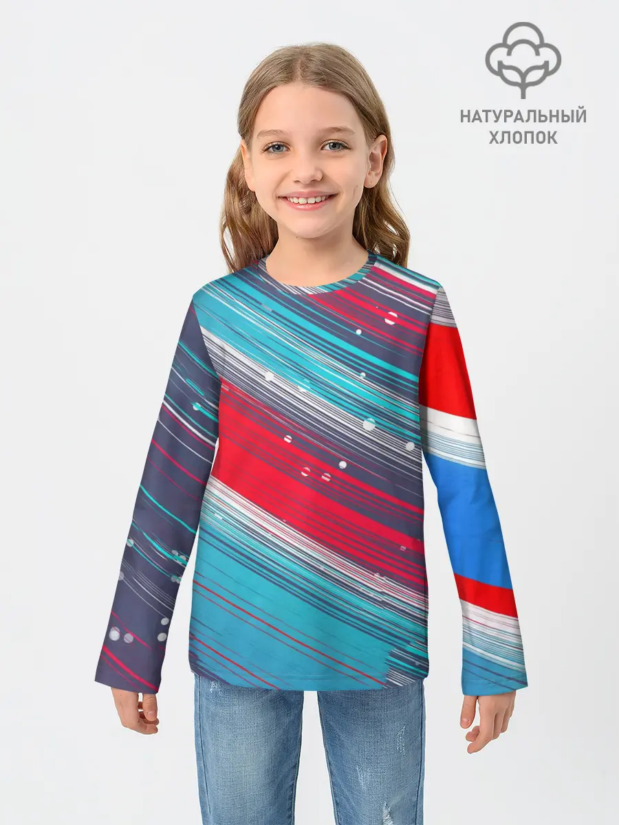 Детский лонгслив / Спорт