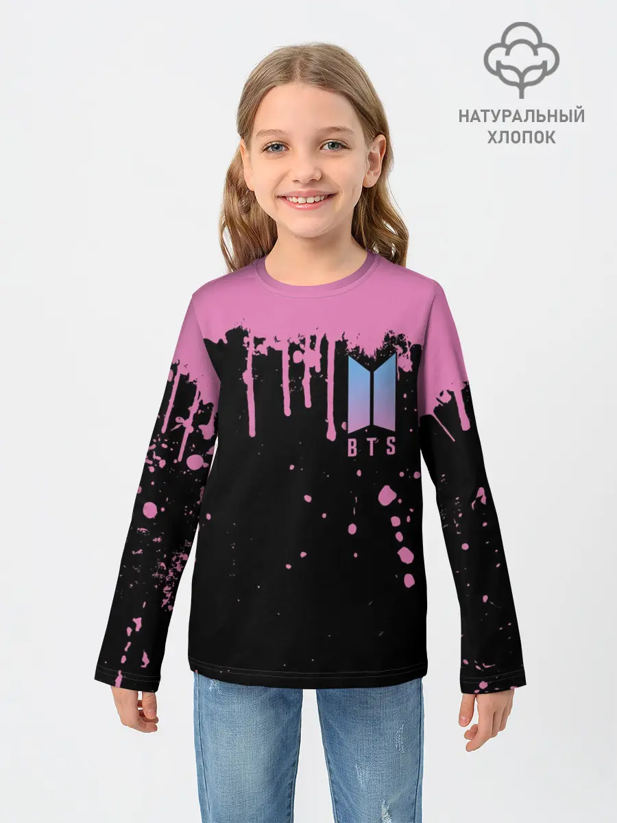 Детский лонгслив / BTS