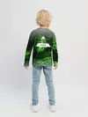 Детский лонгслив / Листья зеленые CODE ERROR 404