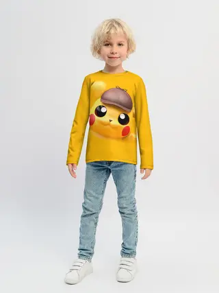 Детский лонгслив / Pikachu Pika Pika