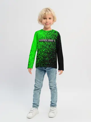 Детский лонгслив / MINECRAFT