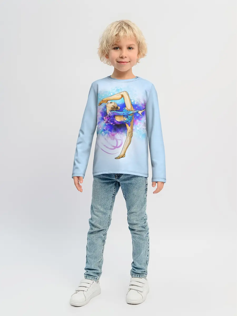 Детский лонгслив / Художественная гимнастика