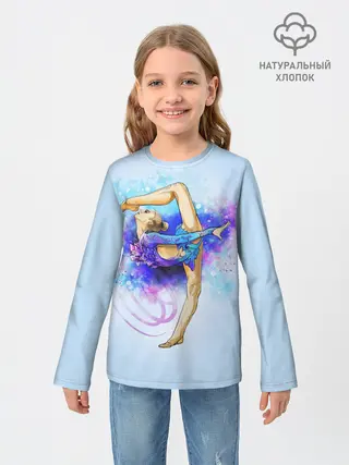 Детский лонгслив / Художественная гимнастика