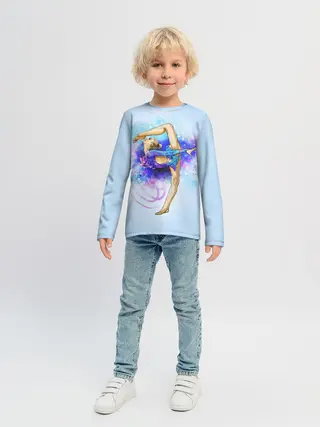 Детский лонгслив / Художественная гимнастика